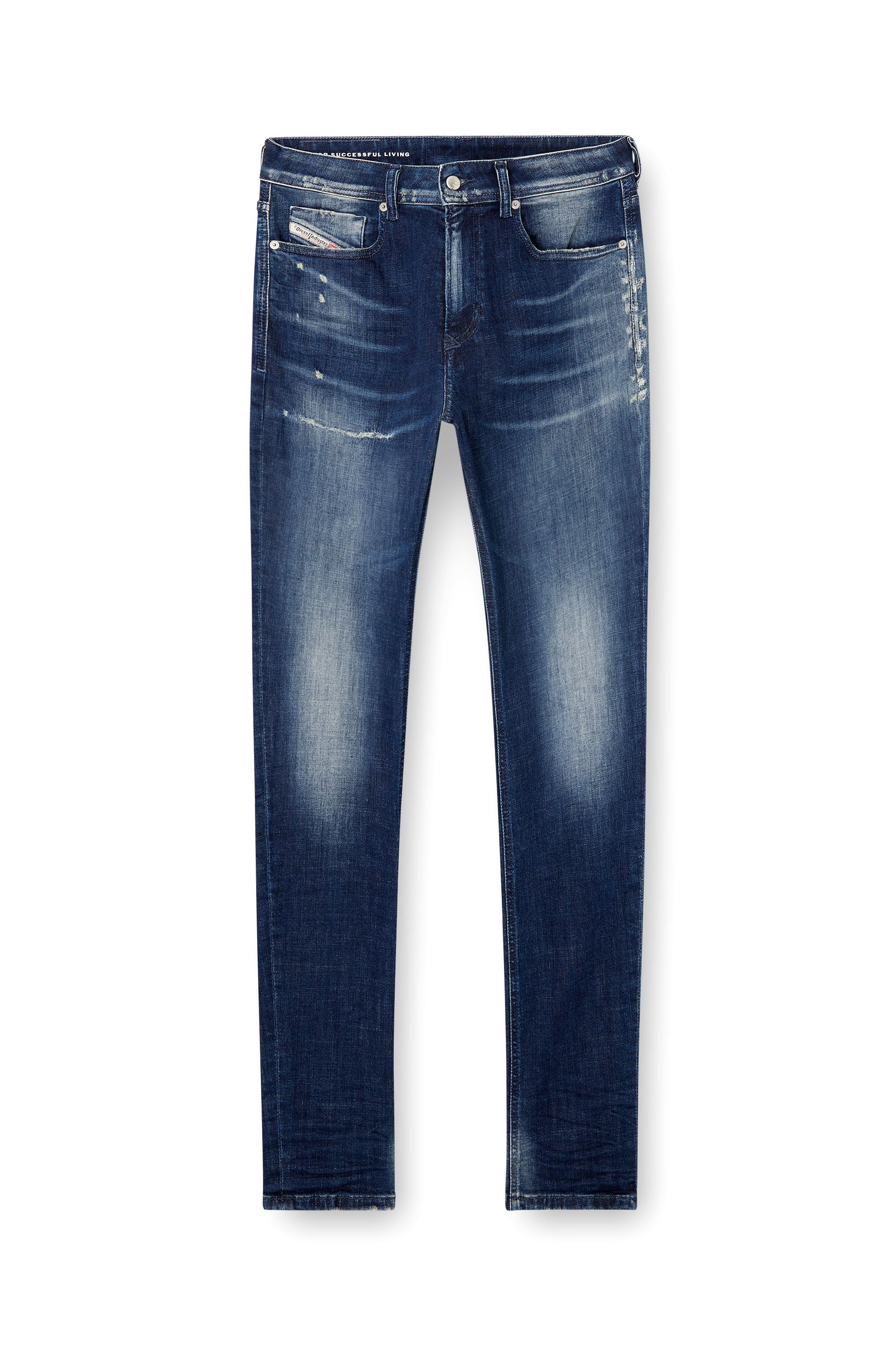 Diesel - Skinny Jeans 1979 Sleenker 09L97 Hombre, Azul Oscuro - 3